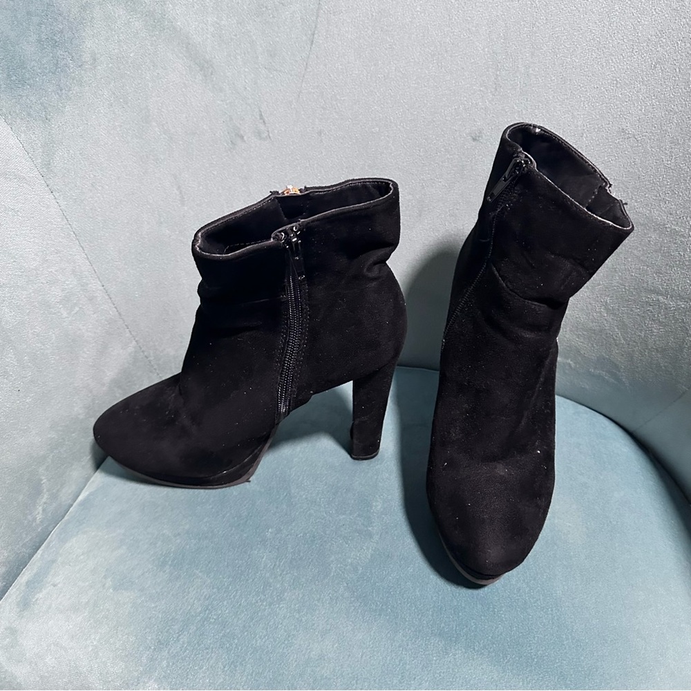 Black Heeled Boots